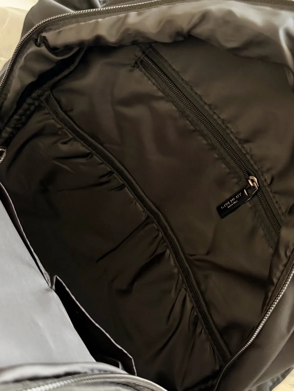 Givenchy Black Nylon Parfums Backpack